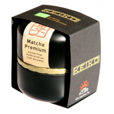Keiko BIO zaļās tējas mačas pulveris Matcha Premium, 30g